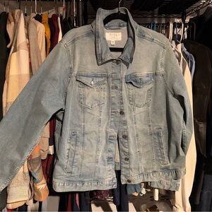 Time and Tru Light Blue Jean Jacket